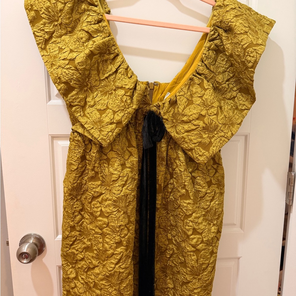 Sugarlips Gold Textured Dress
